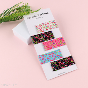 Yiwu market colorful metal girls <em>hairpin</em> hair clips for hair accessories