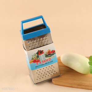 Good quality 4-side box grater for kitchen
