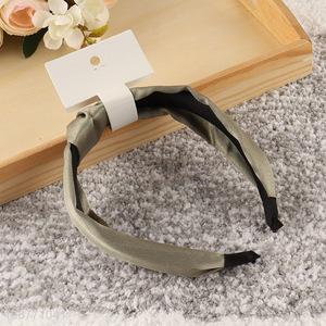 China imports knotted hair hoop non-slip hairband