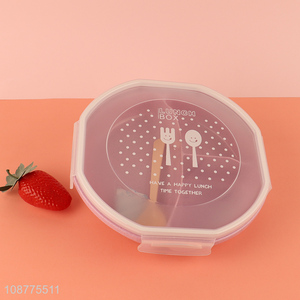 Online wholesale plastic bento lunch box with a <em>spoon</em>