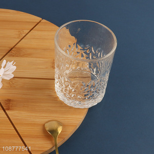 Hot selling clear glass water cup crystal wine glasses