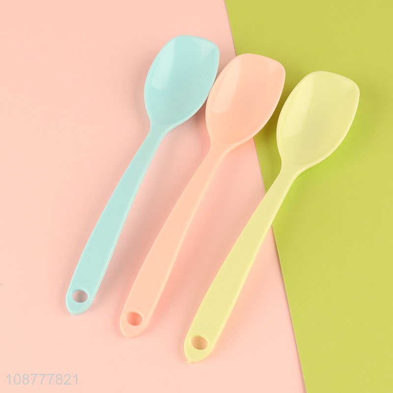 Wholesale 12pcs plastic tasting spoons desserts spoons