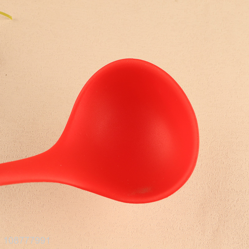 Good quality silicone soup ladle cooking ladle