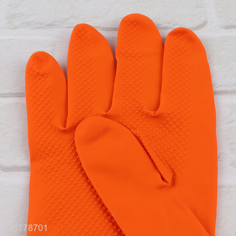 Yiwu factory latex household gloves cleaning gloves