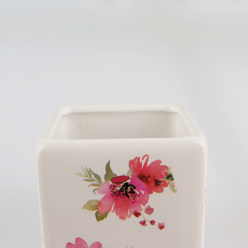 China products square mouthwash cup ceramic cup