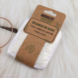 Low price reusable soft body bath sponge