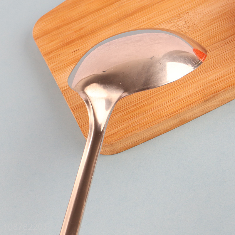 Latest design stainless steel long handle soup ladle