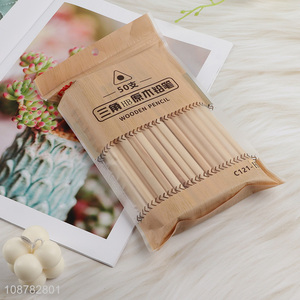 Factory Price 50Pcs HB Wooden Pencils for Writing