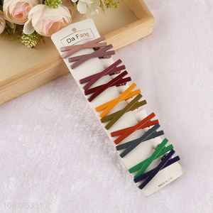 New style colorful alloy <em>hairpin</em> hair clips