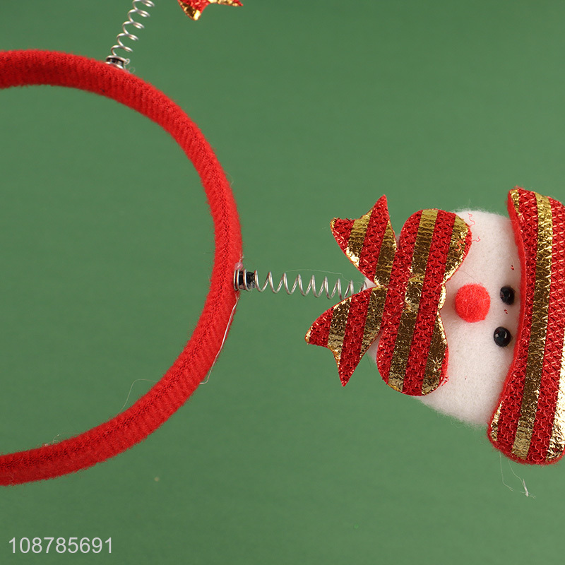 Best price snowman christmas hair hoop for sale