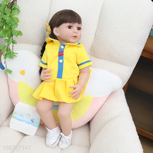 Bottom price cute reborn doll simulation doll baby toys