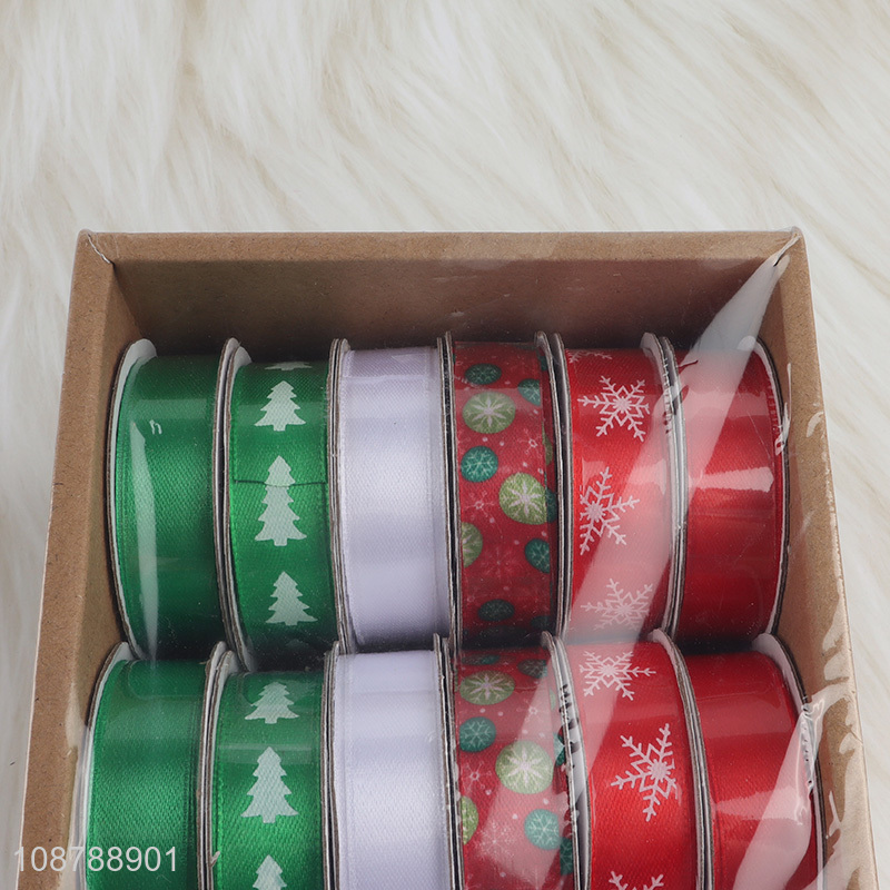Online wholesale 24pcs Christmas ribbons for gift wrapping