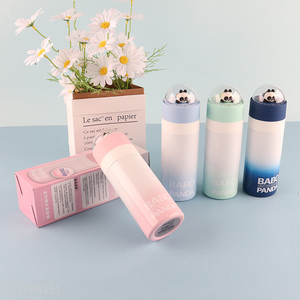 Hot selling 320ml stainless steel insulated water bottle with timer