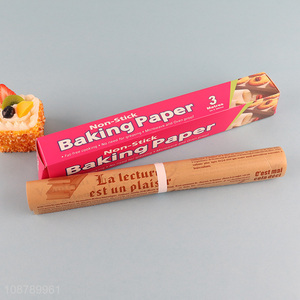 Good quality non-stick baking paper for home
