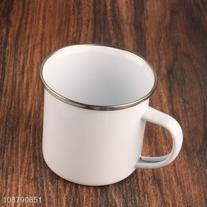 Good quality enamel cup water cup with handle