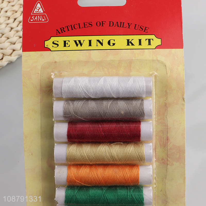 Good quality 10pcs sewing threads set for hand sewing