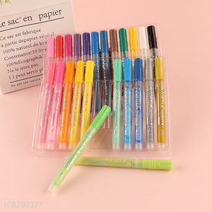 Hot items 24colors non-toxic <em>painting</em> marker pen set