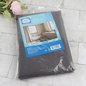 Good quality polyester shower curtain with 12 grommets