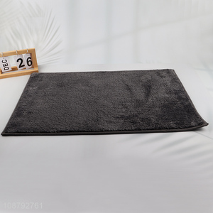 Good quality non-slip absorbent tufted microfiber bath rugs