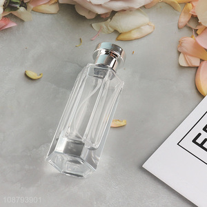 Low price transparent glass perfume bottle for sale
