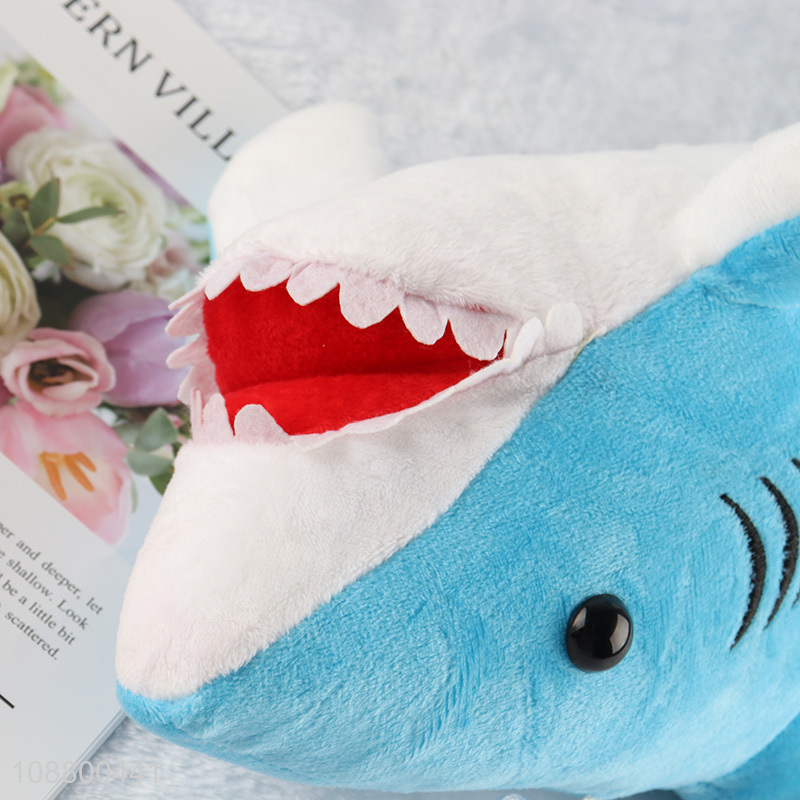 Good quality cute stuffed animal shark plush toy for kids