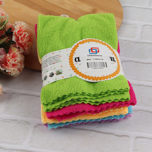 China factory 5pcs cleaning cloth cleaning towel