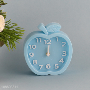 High quality apple shaped alarm clock for dormitory bedroom