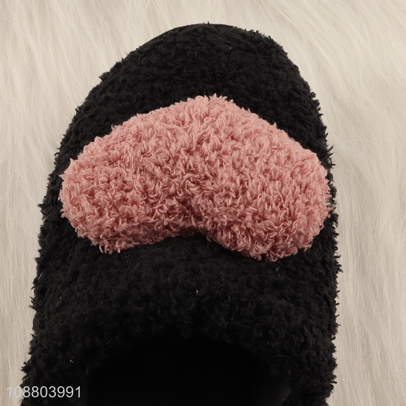 New product winter plush home slippers for sale