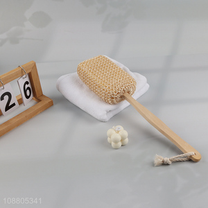 Top products long handle double-sided bath brush