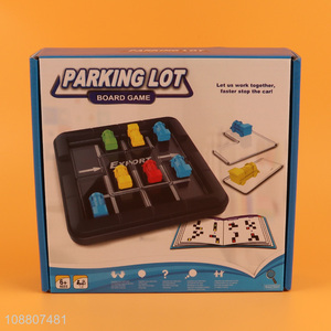 Hot selling kids 8pcs parking lot board game wholesale
