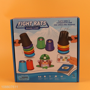 New product children fight rats board game for sale