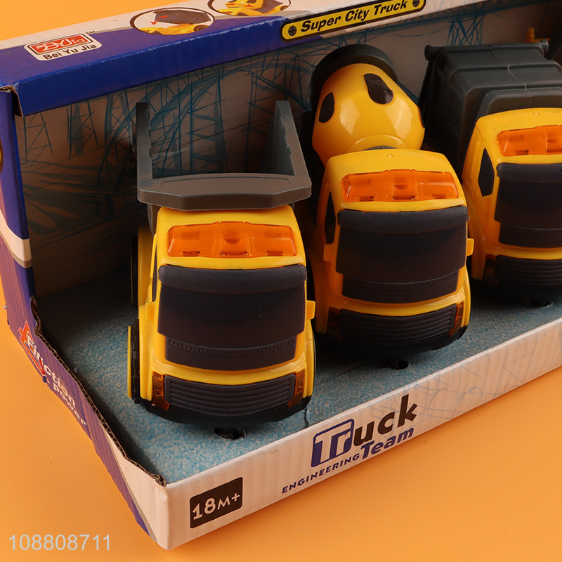 Most popular 4pcs truck car model toys for children