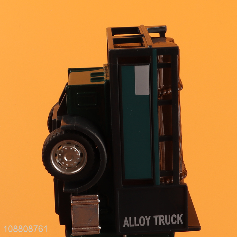 Best price alloy pull-back truck vehicle toy for sale