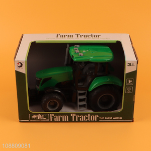Most popular inertial farm tractor truck toy for sale