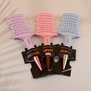 Popular products hollow wide teeth hair comb for sale