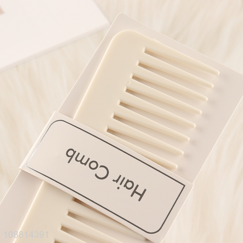 Wholesale wide tooth hairbrush detangling comb for wet hair