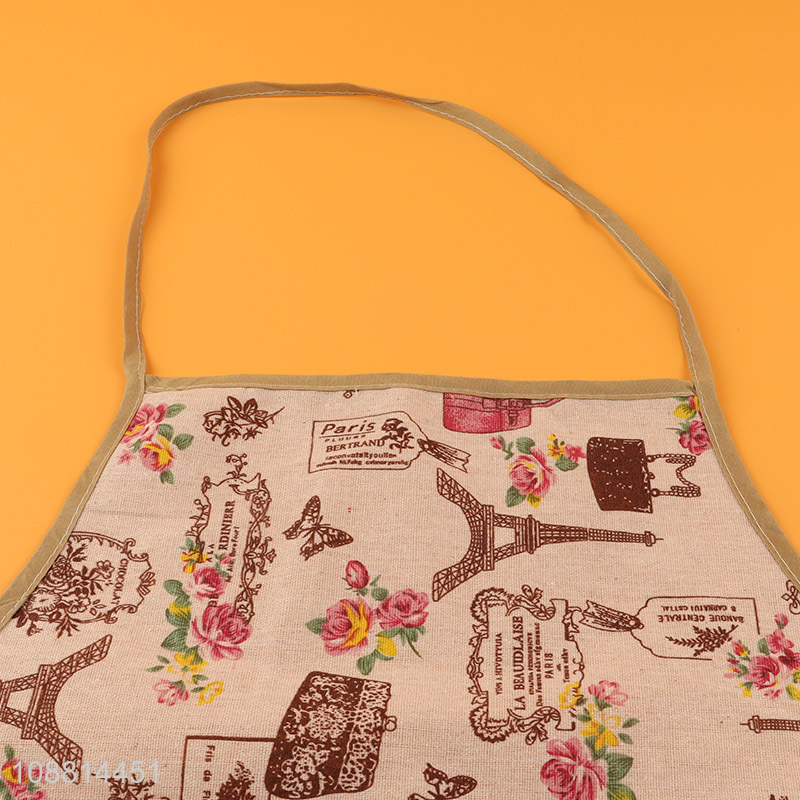 Top products printed oil-proof kitchen aprons