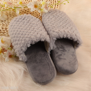Hot selling women winter warm home slippers wholesale