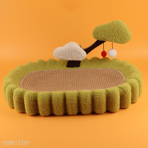 Hot selliing wear-resistant cat nest cat scratching pad