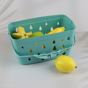 Wholesale multi-purpose plastic <em>storage</em> <em>basket</em> shower caddy with handle