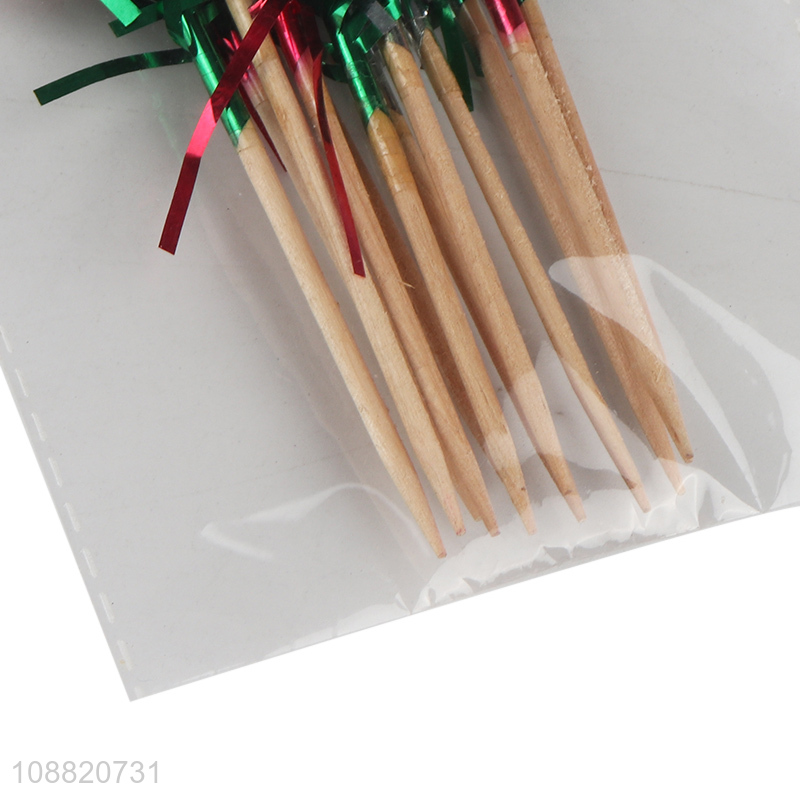Low price table decoration disposable fruit stick for sale