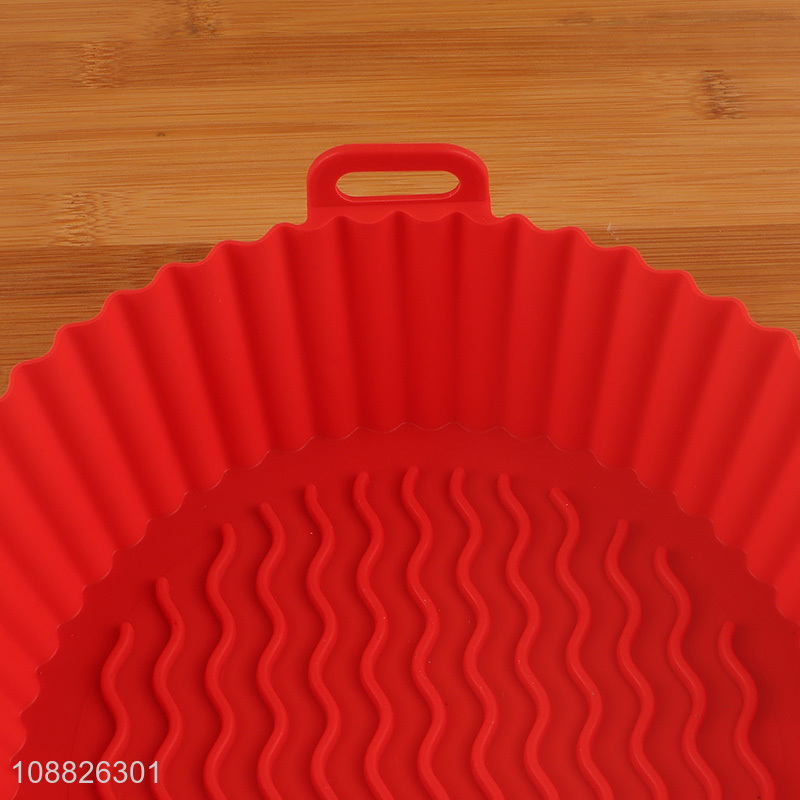 High quality non-stick heat resistant silicone air fryer liner pot