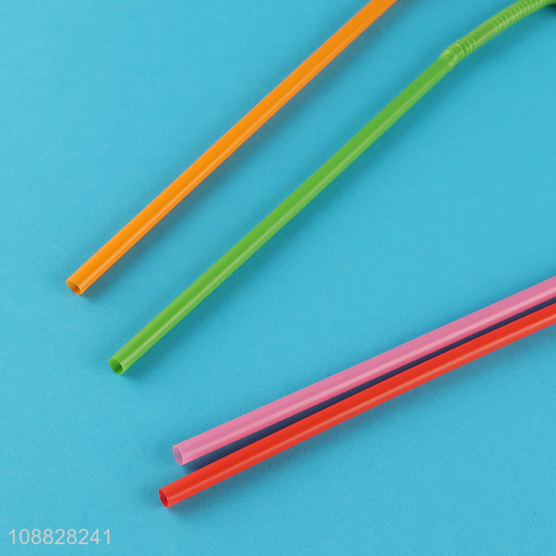 China factory colorful plastic drinking straw for juice