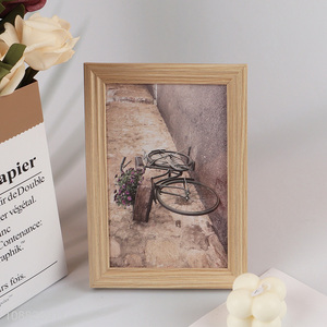 Factory Supply Plastic Photo Frame for Tabletop Display