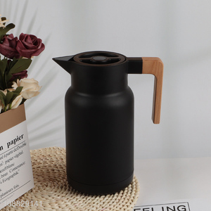 Factory supply custom logo vacuum jug flask with glass liner