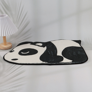 High quality cartoon panda super absorbent bath mat <em>bathroom</em> rug
