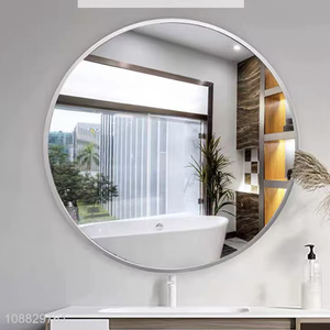 Hot selling round wall mounted high definition <em>bathroom</em> vanity mirrors