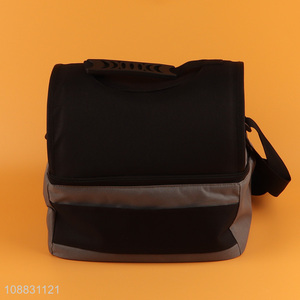 New product portable double-layer cooler bag for picnic beach