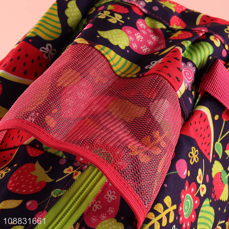 Hot sale polyester waterproof school bag school backpack