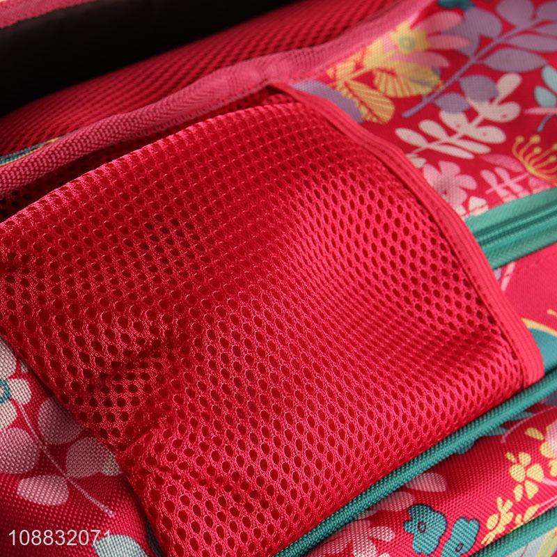 China products large capacity polyester school bag school backpack